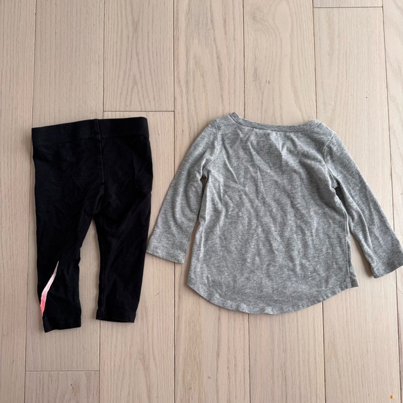 Nike Gray and Black Toddler Outfit 12M - Picture 3 of 4